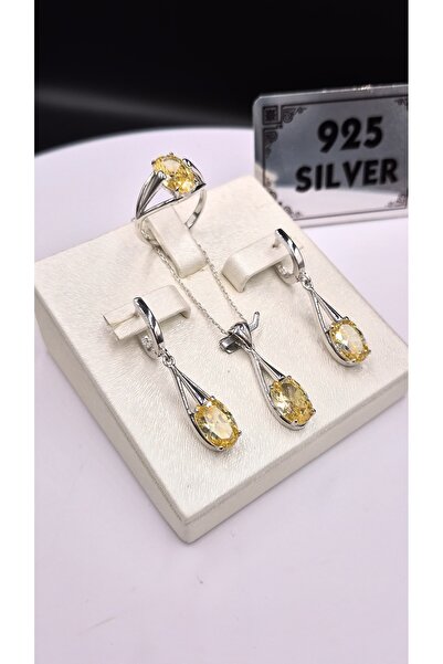 MODA 925 Ayar Kadın Gümüş Set