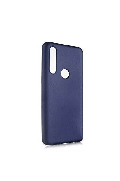 casetube Oppo A31 Kılıf Esnek ve Dayanıklı Premium Silikon Kapak - Lacivert