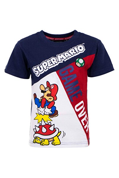 mario Tricou pentru copii - Super - Game Over, bumbac 100%, marimea 98, 3 ani