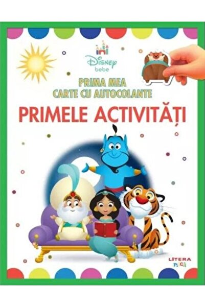 Editura Litera Disney bebe. Prima mea carte cu autocolante. Prime