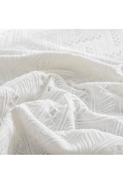 Primo Plus Pastoral Style Sofa Slipcover White 130 x 180cm