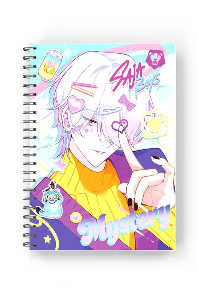 nihonwosekai K Pop Demon Hunters Spiral Notebook 50 Sheets A5 Size