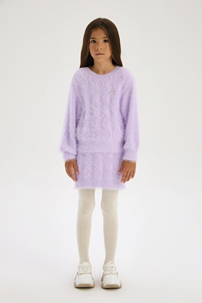 Beverly Hills Polo Club BG Store Kız Çocuk Lila Kazak