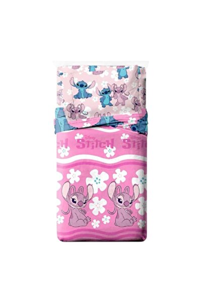 Stitch Bed linen set, 4 pieces, mattress cover 160x200 cm, bed sheet 240x280 cm, 2 pillowcases 50x70 cm