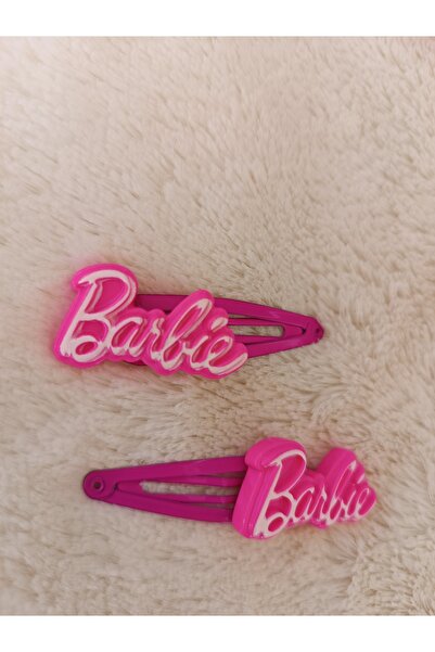 Efna Store Enamel Coated Iconic Barbie and Polka Dot Patterned Double Dark Pi...