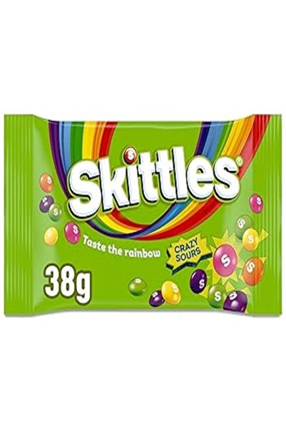 Skittles حلوى كريزي ساورز 38 جرام × 14 قطعة