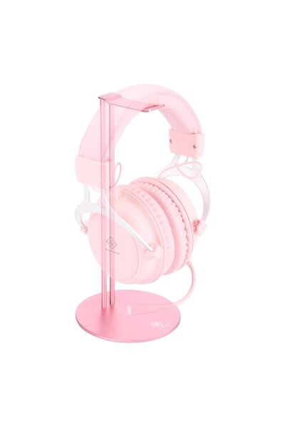 Deltaco Gaming Gaming Headset Stand DELTACO GAMING, aluminum, anti-slip, pink