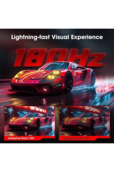 Koorui 27" 27E6QCA 180Hz 1ms VA QHD Curved Gaming Monitör