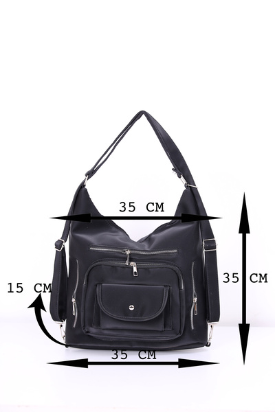 byFOX Fashion Casual Backpack with Small Pockets and Straps Width: 36 cm Length: 32 cm Bottom: 11 cm