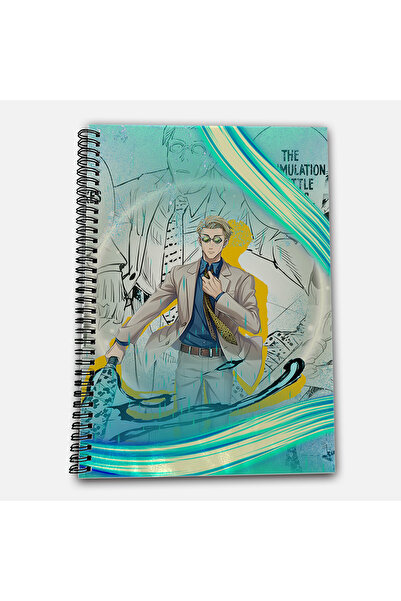 Define Moyas Jujutsu Kaisen Nanami Kento Checkered A4 School Notebook 72 Sheets Model 1