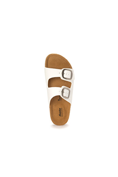 BATA Strap Platform Sandals with Buckle Accent
