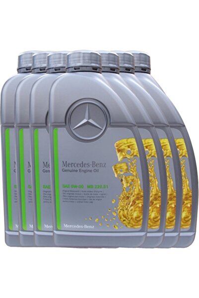 MERCEDES 7 liters of Benz 229.51 5W-30 engine oil