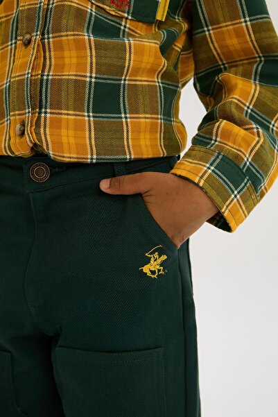 Beverly Hills Polo Club BG Store Erkek Çocuk Yeşil Pantolon