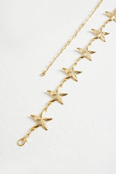 Zealous مجموعة من قطعتين من حزام الجسم والخصر والملابس والسراويل والتنورة على شكل نجمة