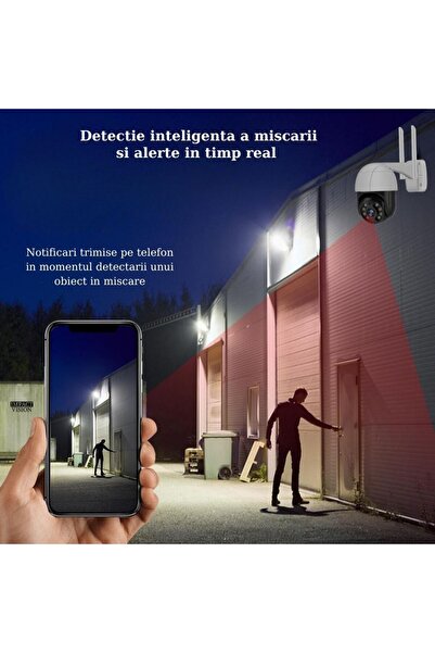 Impact Vision Wifi Surveillance Camera, Full HD 1080P, 4G, Phone Control - Impact Vision®