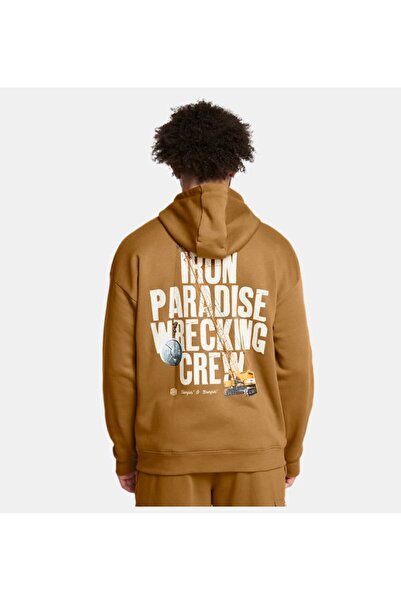 Under Armour Erkek UA Project Rock Icon Fleece Kapüşonlu Üst 1386902-707