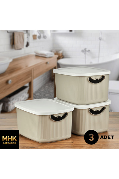 MHK Collection Set of 3 Storage Containers