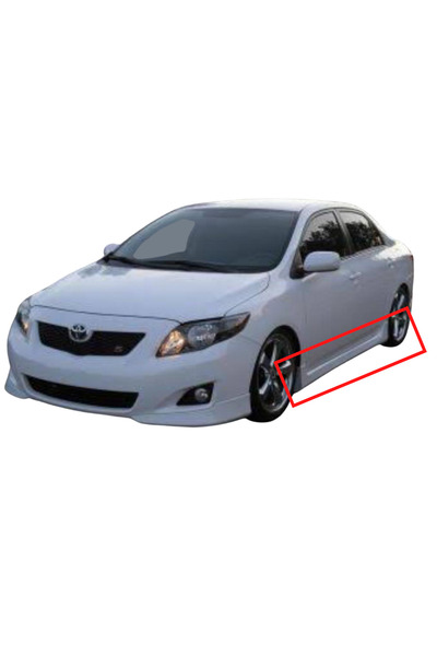 TÜRKSET COROLLA 2007-2012 MARŞPİYEL (( BOYASIZ ))