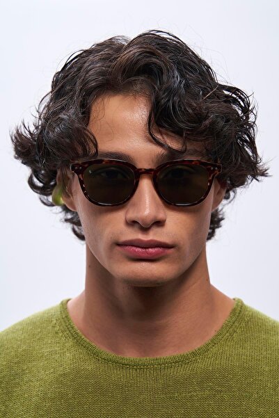 Bilge Karga Nova Leopard Green Men's Sunglasses
