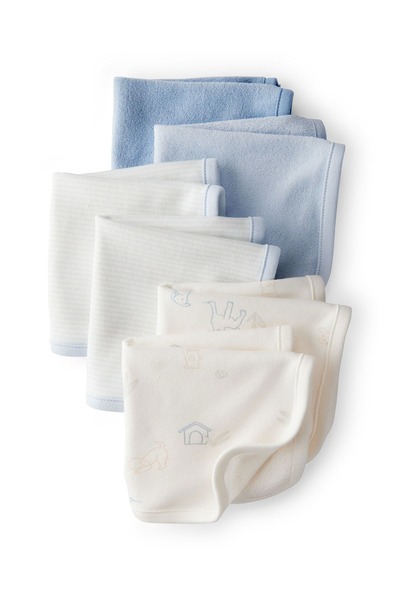 Carter's Baby Boy Patterned 6-Piece Towel Set