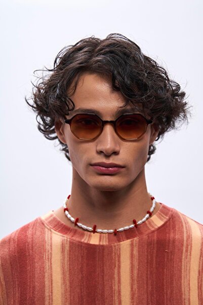 Bilge Karga Liam Brown Nude Brown Gradient Men's Sunglasses