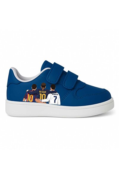 amazoondesing Futbolcu sporcu baskılı Erkek Çocuk spor ayakkabı sneaker