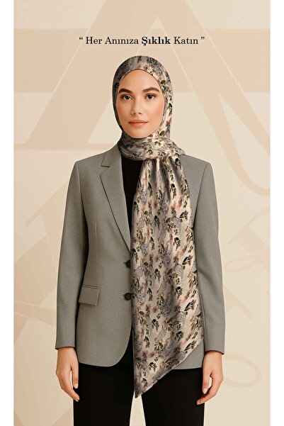 DESENİX Paisley Motif Shawl |   Sophisticated Touch with Exquisite Floral Det...