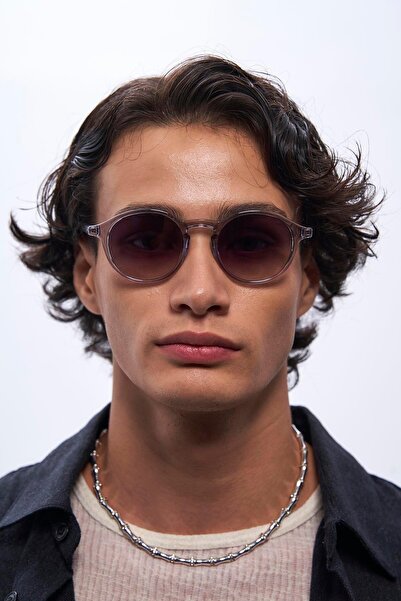 Bilge Karga Pearl Grey Black Gradient Men's Sunglasses