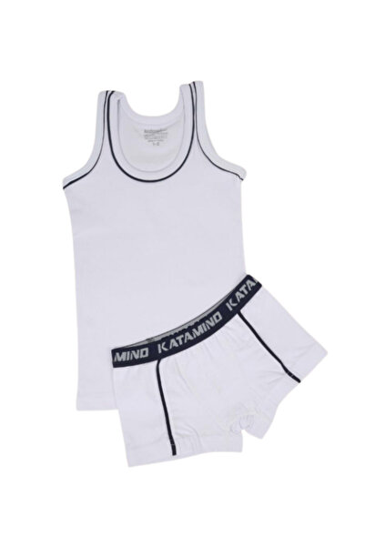 Benittokids Katamino Αγόρια Βαμβακερά Σετ Μπόξερ Αθλητικά Ενδύματα Δύο Τεμάχια