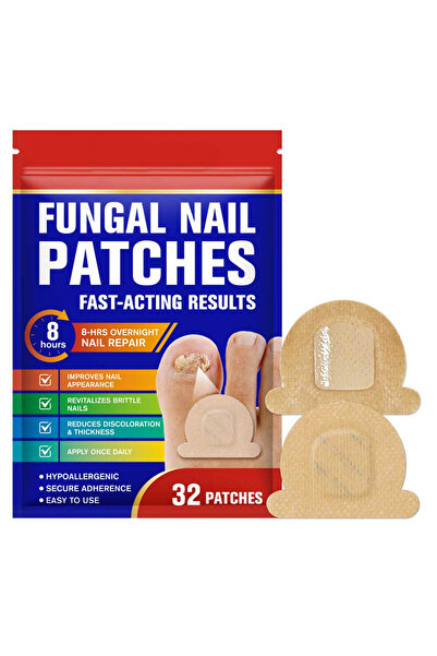 NOVA KISS Set de 32 de plasturi antifungici, tratament peste noapte pentru ci...