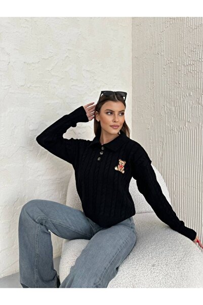 ZF BUTİK Sweater Teddy Bear Patterned Premium Quality