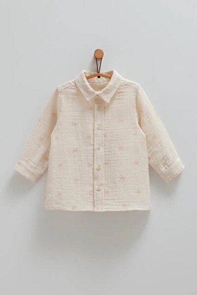 Caramell %100 Pamuk Müslin Gömlek