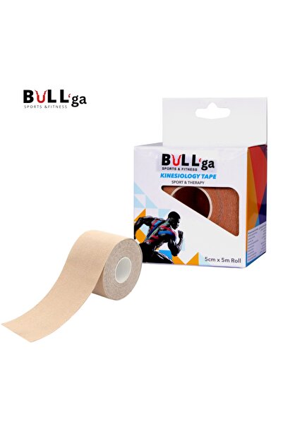 BULLGA شريط علم الحركة كينيسيو من بولقا 5 سم × 5 متر
