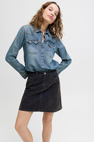 Jack & Jones Women's Denim Mini Skirt - Mia