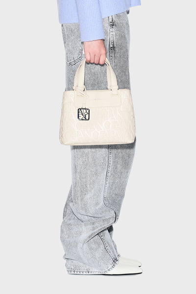 Armani Exchange Logolu Çıkarılabilir Askılı Çanta ÇANTA XW001576 AF15774 U1092