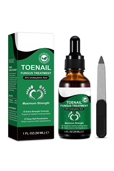 NOVA KISS Tratament pentru ciuperca unghiilor cu 25% acid undecilenic, formul...