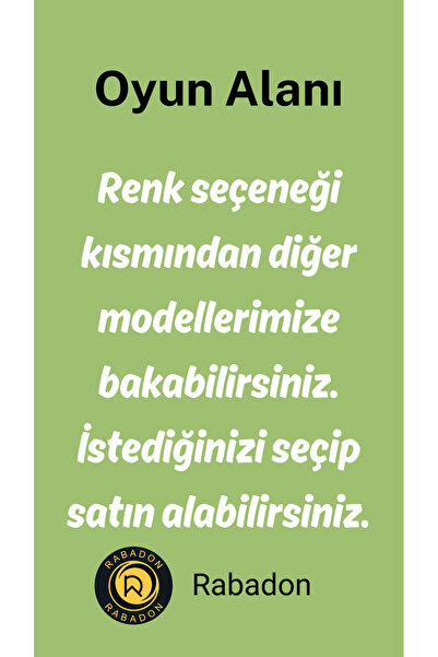 Rabadon Çocuk Oyuncak Araba Yol Parkı - Çocuk Trafik Branda - Oyun Alanı Brandası 100cm X 100cm