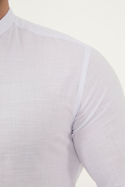 jack carisma ΛΕΥΚΟ ΠΟΥΚΑΜΙΣΟ ΜΕ ΛΑΙΚΡΑ ΛΕΥΚΟ ΚΑΤΑΠΟΥΤΟ ΒΑΜΒΑΚΙ ΣΤΡΟΓΓΥΛΟ ΣΤΥΛ