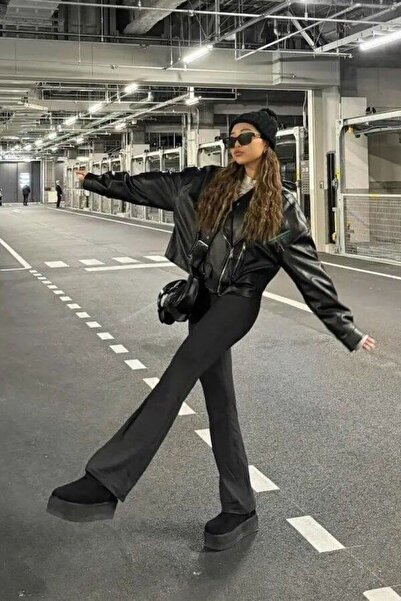 Bufu Kadın Kışlık Kürklü Bot • Su Geçirmez & Kaymaz Taban • Rahat ve Şık