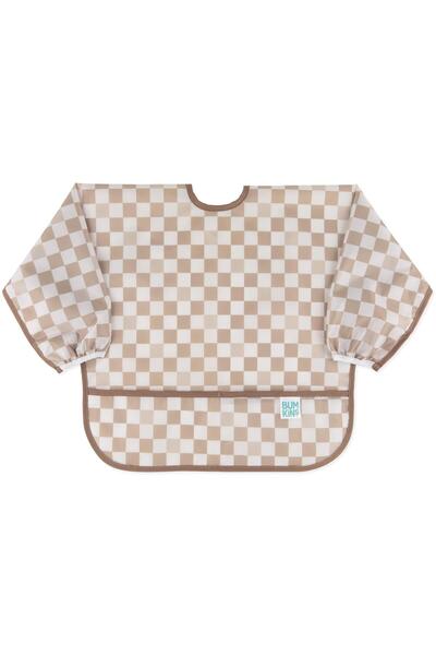 Bumkins Uzun Kollu Önlük (6-24 ay) Sand Check