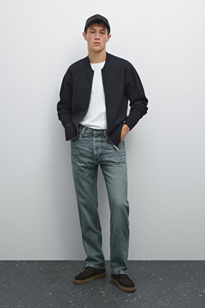 Massimo Dutti Bomber tasarımlı triko hırka