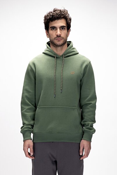 Bad Bear Kapşonlu Erkek Sweatshirt Sea Soluk Yeşil