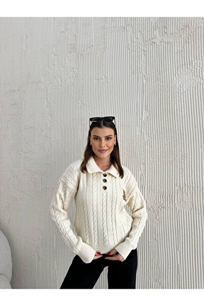 ZF BUTİK Pulover cu model ursuleț de calitate premium