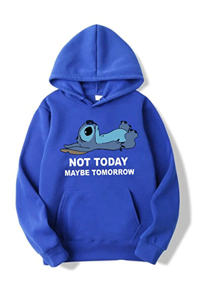 AEMİ Φούτερ με κουκούλα Unisex με στάμπα, 100% βαμβάκι