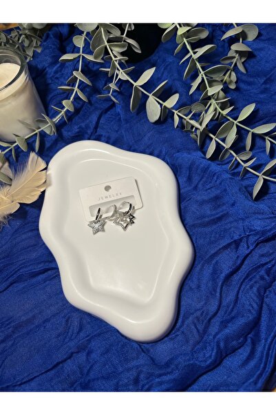 BULUT SEPETİ Yıldız detaylı çoklu küpe