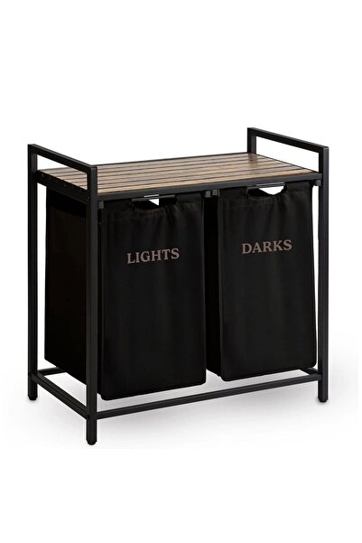 DacEnergy Cos de rufe , raft din lemn, cadru din otel, material textil, 2 com...