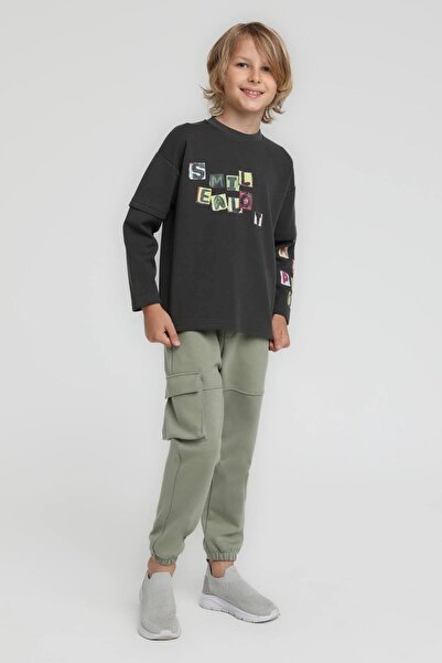HAUSEkids 4-14 Years Old Stay Cool Boy's Suit-Anthracite