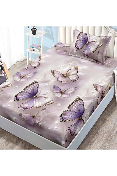 CHIRASO CHIRASO Elastic Bed Cover Set, Finet, 1 Person, 140x200cm and 1 Pillowcase 50x70cm