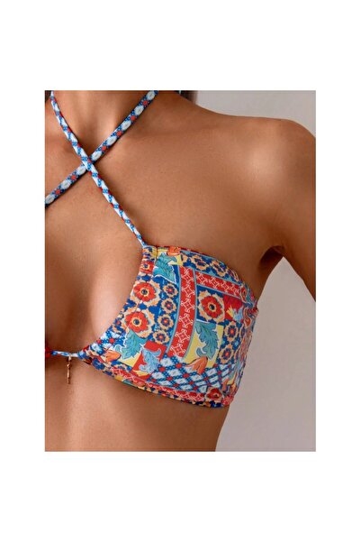 FITINT Women's Push-up Swimsuit, 2-piece, Adjustable, Multicolor