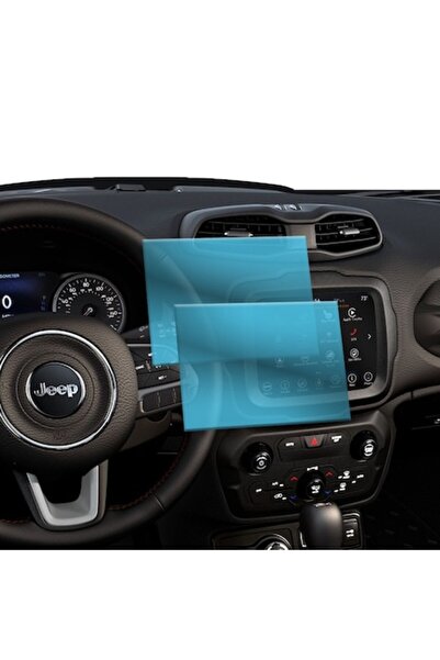 Optim Solution Σετ 2 προστατευτικών μεμβρανών υδρογέλης για Jeep Renegade Lon...